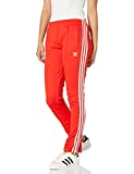 adidas Originals Women's Primeblue Superstar Track Pants, Red, XX-Small