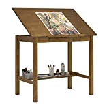 STUDIO DESIGNS Americana II Drafting Table 30in x 42in Light Oak 13254