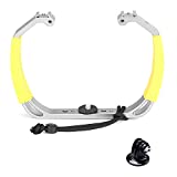 Movo GB-U80 Underwater Diving Rig with Cold Shoe Mounts, Wrist Strap - Compatible with GoPro HERO, HERO3, HERO4, HERO5, HERO6, HERO7, HERO8, HERO9, Osmo Action Cam - Scuba GoPro Accessory (XL Version)