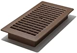 Decor Grates PL410-OB 4-Inch by 10-Inch Plastic Floor Register, Oak Brown