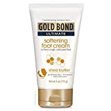 Gold Bond Ultimate Softening Foot Cream With Shea Butter to Soften Rough & Calloused Feet, 4 oz.