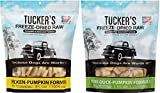 Tucker's Freeze Dried Raw Dog Food, Chicken & Pumpkin Formula and Pork, Duck & Pumpkin Formula, Poultry Variety Pack of 2