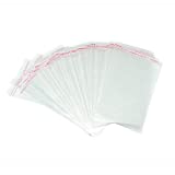 400 Pcs 4x6 Clear Resealable Cello/Cellophane Bags Self Adhesive Sealing, Good for Bakery Candle Soap Cookie Prints Card