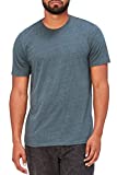 Threads 4 Thought | Menâ€™s Triblend Crew Neck Tee | Short-Sleeved |Gunmetal - L