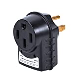 Veepeak RV Surge Protector 50 Amp, 50 Amp Male to 50 Amp Female Power Adapter for RV Campers, ETL Listed 125V/250V 3150 Joules Protection 14-50P to 14-50R Plug for Recreational Vehicle Trailer Camper