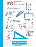 Graph Paper Notebook 1/2 Inch Squares: For Math and Graphing, Large (8.5 x 11)