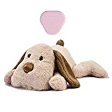 Moropaky Puppy Heartbeat Toy for Anxiety Relief Dog Behavioral aid Toy for Puppies Sleep Aid Separation Anxiety Soother Cuddle, Brown