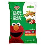 Earth's Best Organic Sesame Street Garden Veggie Straws, Original, 2.75 Oz (Pack of 6)