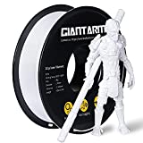 GIANTARM White PETG 3D Printer Filament 1kg (2.2lbs) Toughness Enhanced,1.75mm Dimensional Accuracy +/-0.02mm, 1080 Feet（330m）per Roll, Vacuum Packaging, Fit for Most 3D FDM Printer