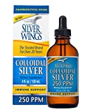 Natural Path Silver Wings Dietary Mineral Supplement, Colloidal Silver, 250 PPM, 4 Fl Oz