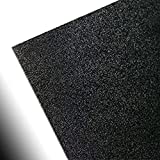 Black ABS Plastic Sheet 1/8" - 1 Sheet Used for Custom Work ON PANNELS and CAR Dash