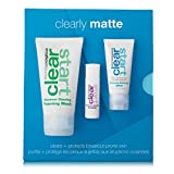 Dermalogica Clearly Matte 30 Day Kit - Set Contains: Face Wash, Clearing Booster, and SPF Moisturizer - Breakout Clearing System for Acne-Prone Skin