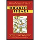 Broken Spears- Aztec Account of the Conquest of Mexico- Expanded & Updated ((REV)06) by Leon-Portilla, Miguel [Paperback (2006)]