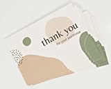 Thank You For Your Purchase Business Cards, Large Size 4 x 6, Pack of 90, Elegant and Professional Design, Recommended for Online Retailers, Small Business Owners and Local Stores