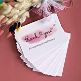 90 Thank You For Supporting My Small Business Cards, Elegant and Professional Design, 4" x 6", Recommended for Online Retailers, Small Business Owners and Local Stores