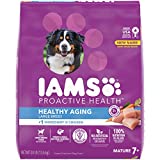 IAMS PROACTIVE HEALTH Mature Adult Large Breed Dry Dog Food Chicken Dog Kibble for Senior Dogs, 30 lb. Bag