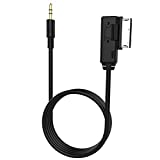 CHELINK Music Interface AMI MMI AUX 3.5mm Jack Aux-in MP3 Adapter Cable for A-u-d-i A3/A4/A5/A6/A8/Q5/Q7/R8/TT,vw J-etta GTI GLI J-etta P-assat Cc Ti-guan T-ouareg EOS Golf Mk 6, etc. (2 M)