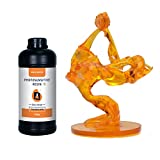 Rich-OPTO 3D Printer Resin UV-Curing 405nm Rapid High Precision Quick Curing Standard Photopolymer Resolution Low Odor for LCD 3D Printing Liquid Clear Orange 1000g