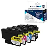 LCL Compatible Ink Cartridge Pigment Replacement for Brother LC3039 XXL LC3039XXL LC3039BK LC3039C LC3039M LC3039Y MFC-J5845DW MFC-J5945DW MFC-J6945DW MFC-J6545DW (4-Pack Black Cyan Magenta Yellow)
