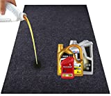 JOMMIE CHEN Garage Floor Mat, 36x60 Inches Garage Mat Waterproof Absorbent Garage Mat for Under Car Washable Rubber Mats for Garage Reusable/Durable Oil Mat