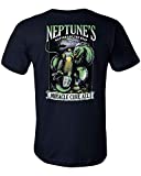 Born of Water Scuba Shirt: Deep Sea Hard Diver: Neptune's Cure All: Navy - 3XL