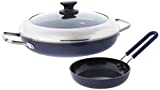 Blue Diamond Cookware Grill Genie with BONUS Mini Egg Pan