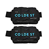 The Coldest Ice Packs with Straps - Therapy for Pain and Injuries of Knee, Shoulder, Foot, Back, Ankle, Neck, Hip, Elbow (10.6" x 7.4" Pack of 2)