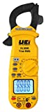 UEi DL389B Digital True RMS Clamp Meter, HVAC 4000 Counts Auto Ranging Voltmeter, Measures AC & DC Volts AC Amps AC/DC Microamps Temperature Frequency Resistance Capacitance Duty Cycle NCV Diode Test