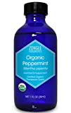 Zongle USDA Certified Organic Peppermint Essential Oil, Safe to Ingest, Mentha Piperita, 1 OZ