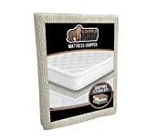 Gorilla Grip Original Slip Resistant Mattress Gripper Pad, Queen Size, Helps Stop Bed and Topper from Sliding, Stopper Works on Sofa, Couch, Mattresses, Easy Trim, Strong Durable Grips Help Slipping