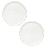 Corningware F-24-PC French White 24oz Plastic Replacement Lids - 2 Pack