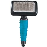 Master Grooming Tools Ergonomic Slicker Brushes — Molded Brushes for Grooming Dogs - Medium, 4" x 2½"