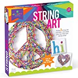 Craft-tastic DIY String Art â€“ Award-Winning Craft Kit for Kids â€“ Everything Included for 3 Fun Arts & Crafts Projects â€“ Peace Sign Series