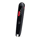 Exam Reader Pen | Dictionary Mobile Scanning Pen Translator | OCR Digital Exam Reader Pen Scanner (Pen 2 Pro (Chinese Interface), Black)