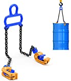 2023 Updated Chain Drum Lifter - 2000 lbs Capacity - Suitable for Blue Plastic and Metal Drums (Enhanced Version)