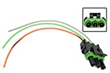 ICT Billet MAP Sensor 3 Wire - 3 Bar Brick Connector Plug Pigtail Grand National Firebird Turbo OEM Grade TXL Wiring, Tooling, Delphi Connector, Lock, Seals, and Terminals WPMAP10