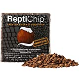 ReptiChip Compressed Coconut Chip Substrate for Reptiles 72 Quart Coco Chips Brick Bedding (Breeder Block)