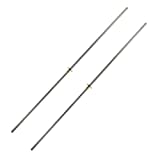 QWORK 2 Pack T8 600mm Lead Screw and Brass Nut (Acme Thread, 4 Starts, 2mm Pitch, 8mm Lead) Used in 3D Printer