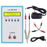Goupchn Handheld LC Inductance Capacitance Measuring Instrument High Precision Inductor Capacitor Tester Meter Kit