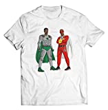 Meteor Man And Blank Man Shirt - Unisex Standard Fit T-shirt, Quality Print, Small Gifts, Gift For Him or Her, Casual Shirts, Funny Shirt, Nostalgic Shirt, 90s Shirt