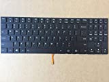 Original New for Lenovo Legion Y520-15IKBN Y720-15IKB US Black Backlit Keyboard White Word