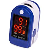 Roscoe Medical Finger Pulse Oximeter Oxygen Saturation Monitor - Pulse Ox Fingertip o2 Monitor for Pediatric and Adult - Sports and Aviation Use Only