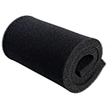 AQUANEAT Aquarium Bio Sponge Filter Media Pad Open Cell Foam Sheet Cut-to-Fit for Fish Tank Sump (36" x 12" x 1")