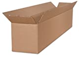 The Packaging Wholesalers 12 x 6 x 4 Inches Shipping Boxes, 25-Count (BS120604)