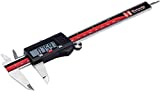 Hornady Digital Caliper, 050080 - 6 Inch Electronic Digital Caliper Measuring Tool with LCD Display to Precisely Measure Reloading Supplies with .001 Inch Accuracy - Includes Storage Case & Battery