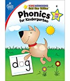 Carson Dellosa Phonics for Kindergarten WorkbookWriting Practice, Tracing Letters, Sight Words With Incentive Chart and Motivational Stickers (64 pgs) (Volume 12)