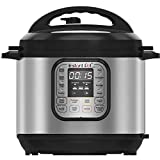 Instant Pot Duo 7-in-1 Electric Pressure Cooker, Slow Cooker, Rice Cooker, Steamer, Saut, Yogurt Maker, Warmer & Sterilizer, Includes Free App with over 1900 Recipes, Stainless Steel, 6 Quart