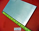 3/8" X 8" ALUMINUM 6061 EXTRUDED BAR 10" long +.07"/-0 SOLID T6511 New Mill Stock Plate .375"