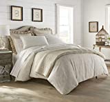 Stone Cottage Florence 100% Cozy Cotton-Comforter Set, King, Natural