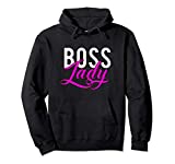 Boss Lady Entrepreneur Business Saying Pullover Hoodie